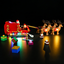 Load image into Gallery viewer, Lego Santa's Sleigh 40499 Light Kit - BrickFans