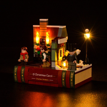Load image into Gallery viewer, Lego Charles Dickens Tribute 40410 Light Kit - BrickFans