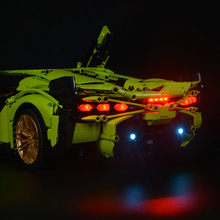 Load image into Gallery viewer, Lego Lamborghini Sián FKP 37 42115 Light Kit - BrickFans