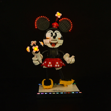 Load image into Gallery viewer, Lego Mickey Mouse & Minnie Mouse Buildable Characters 43179 light kit - BrickFans