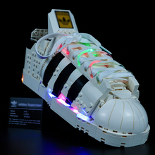 Load image into Gallery viewer, Lego Adidas Originals Superstar 10282 Light Kit - BrickFans