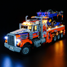 Load image into Gallery viewer, Lego Heavy-duty Tow Truck 42128 Light Kit - BrickFans
