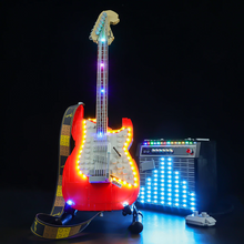 Load image into Gallery viewer, Lego Fender Stratocaster 21329 Light Kit - BrickFans