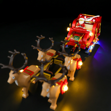 Load image into Gallery viewer, Lego Santa's Sleigh 40499 Light Kit - BrickFans