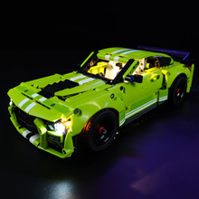 Load image into Gallery viewer, Lego Ford Mustang Shelby GT500 42138 Light Kit - BrickFans