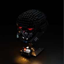 Load image into Gallery viewer, Lego Dark Trooper Helmet 75343 Light Kit - BrickFans