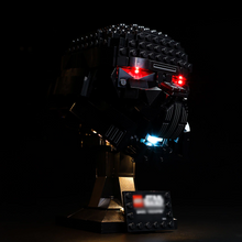Load image into Gallery viewer, Lego Dark Trooper Helmet 75343 Light Kit - BrickFans