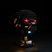 Load image into Gallery viewer, Lego Dark Trooper Helmet 75343 Light Kit - BrickFans