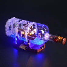 Load image into Gallery viewer, Lego Ship in a Bottle 21313 92177 Light Kit - BrickFans