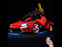 Load and play video in Gallery viewer, Lego Ferrari Daytona SP3 42143 Light Kit