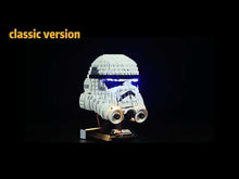 Load and play video in Gallery viewer, Lego Stormtrooper Helmet 75276 Light Kit