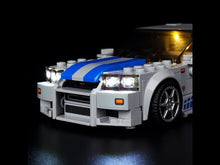 Load and play video in Gallery viewer, Lego 2 Fast 2 Furious Nissan Skyline GT-R 76917 Light Kit