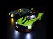 Load and play video in Gallery viewer, Lego Aston Martin Valkyrie AMR Pro and Aston Martin Vantage GT3 76910 Light Kit