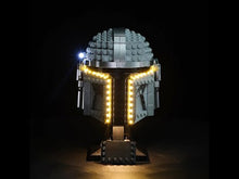 Load and play video in Gallery viewer, Lego The Mandalorian Helmet 75328 Light Kit