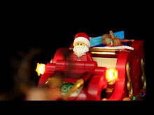 Load and play video in Gallery viewer, Lego Santa&#39;s Sleigh 40499 Light Kit
