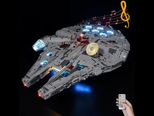 Load and play video in Gallery viewer, Lego Ultimate Millennium Falcon 75192 Light Kit