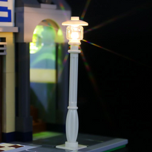 Load image into Gallery viewer, Lego Lamp Post With LED Installed - BrickFans
