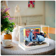 Lego 10298 Vespa 125 Display Case - BrickFans
