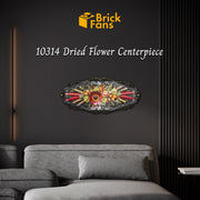 Lego 10314 Dried Flower Centerpiece Display Case - BrickFans