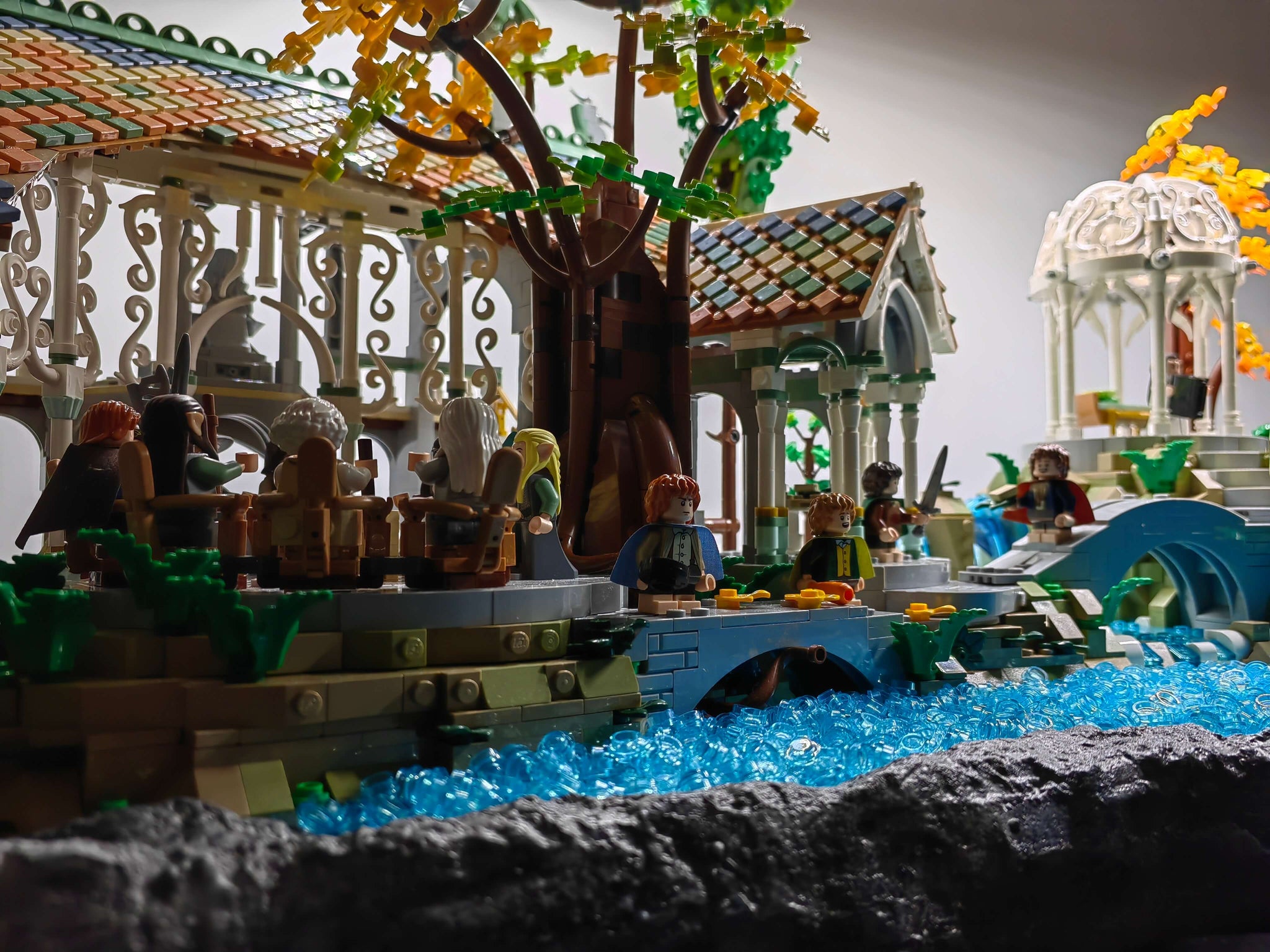 Lord of the Rings Rivendell Display Case for LEGO 10316