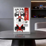 Lego 10330 McLaren MP4/4 & Ayrton Senna Wall-Mountable Display Case - BrickFans