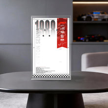 Load image into Gallery viewer, Lego 10330 McLaren MP4/4 &amp; Ayrton Senna Wall-Mountable Display Case
