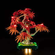 Lego Japanese Red Maple Bonsai Tree 10348 Light Kit - BrickFans