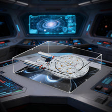 Load image into Gallery viewer, BrickFans Premium Wall-Mountable Acrylic Display Case for LEGO® 10356 Star Trek U.S.S. Enterprise NCC-1701-D - BrickFans
