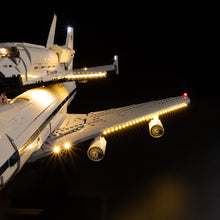 Load image into Gallery viewer, Lego Shuttle Carrier Aircraft 10360 Light Kit
