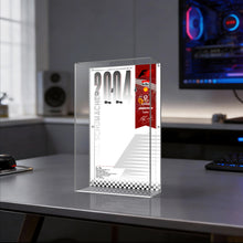 Load image into Gallery viewer, Lego 11375 Ferrari F2004 &amp; Michael Schumacher Wall-Mountable Display Case
