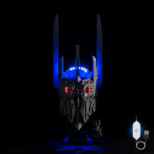 Load image into Gallery viewer, Lego The Lord of the Rings: Sauron's Helmet 11373 Light Kit
