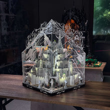 Load image into Gallery viewer, Premium Illuminated Gothic Display Case for LEGO® The Lord of the Rings: Minas Tirith 11377
