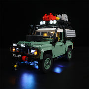Lego Land Rover Classic Defender 90 10317 Light Kit - BrickFans