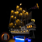 Lego Captain Jack Sparrow's Pirate Ship 10365 Light Kit - BrickFans