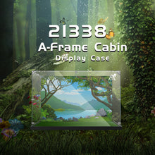 Load image into Gallery viewer, Lego 21338 A-Frame Cabin Display Case
