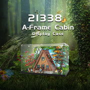 Lego 21338 A-Frame Cabin Display Case - BrickFans