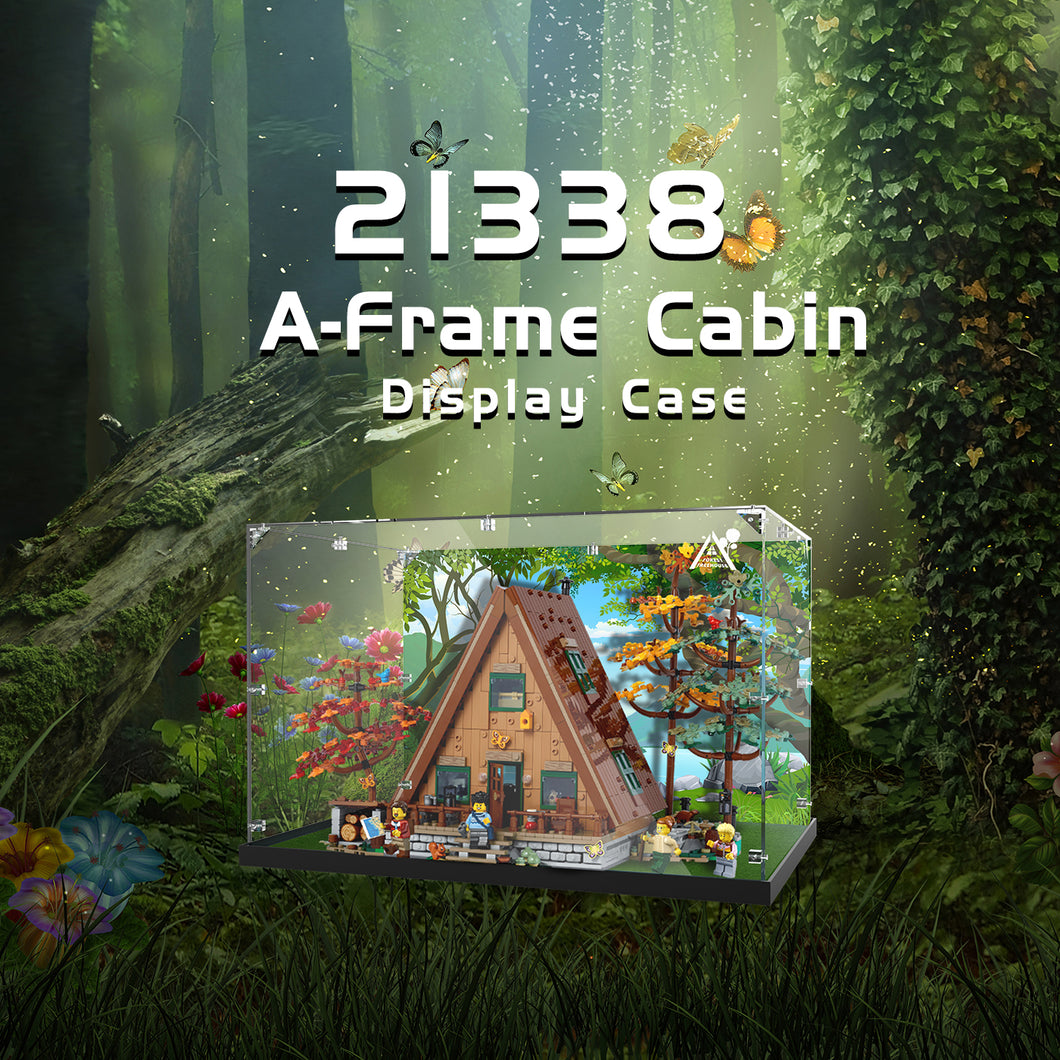Lego 21338 A-Frame Cabin Display Case