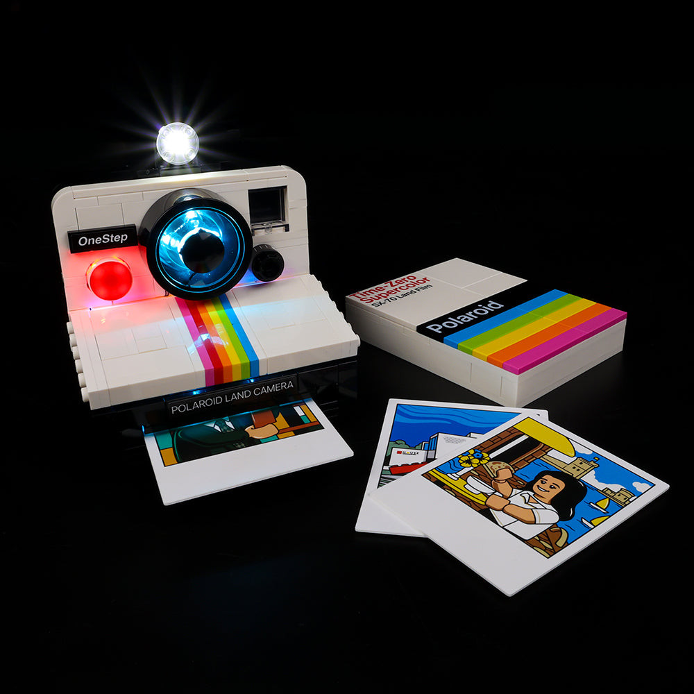 Lego Polaroid OneStep SX-70 Camera 21345 Light Kit