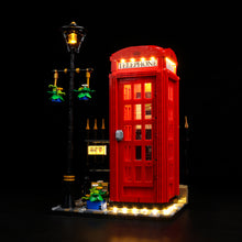 Load image into Gallery viewer, Lego Red London Telephone Box 21347 Light Kit
