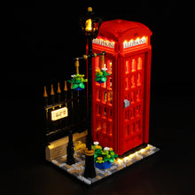 Load image into Gallery viewer, Lego Red London Telephone Box 21347 Light Kit
