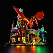 Lego Dungeons & Dragons Red Dragon's: Tale 21348 Light Kit - BrickFans