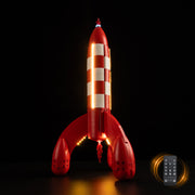 Lego Tintin Moon Rocket 21367 Light Kit - BrickFans