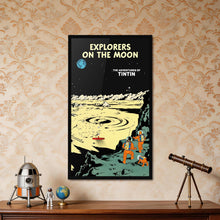 Load image into Gallery viewer, Lego 21367 Tintin Moon Rocket Limited Edition Framed Display
