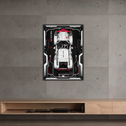 Lego 42096 Porsche 911 RSR Display Wallboard - BrickFans
