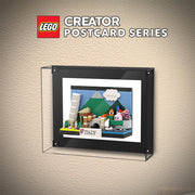 Lego Postcard Series Display Case - Wall-mountable design - BrickFans