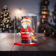 Load image into Gallery viewer, Lego 40820 Up-Scaled Santa Minifigure Display Case
