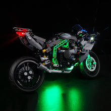 Load image into Gallery viewer, Lego Kawasaki Ninja H2R Motorcycle 42170 Light Kit
