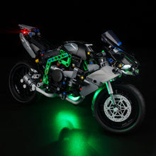 Load image into Gallery viewer, Lego Kawasaki Ninja H2R Motorcycle 42170 Light Kit
