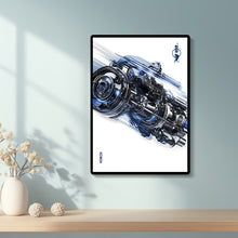 Load image into Gallery viewer, Lego 42206 Oracle Red Bull Racing RB20 F1 Car Display Wallboard
