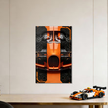 Load image into Gallery viewer, BrickFans Premium Acrylic Display Panel for LEGO® 42222 Bugatti Chiron Pur Sport Hypercar - BrickFans
